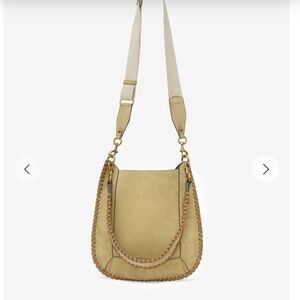 Isabel Marant’s Oskan Suede Hobo Bag | Beige